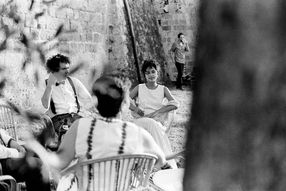 Tuscan Wedding on Analogue Fil