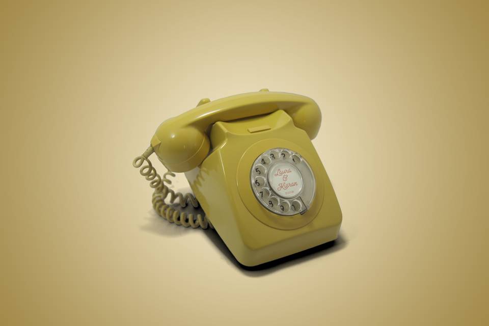 Mustard Dialtone Phone