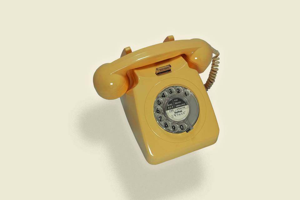Dialtone Mustard Phone