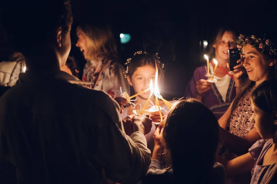 Together in candlelight