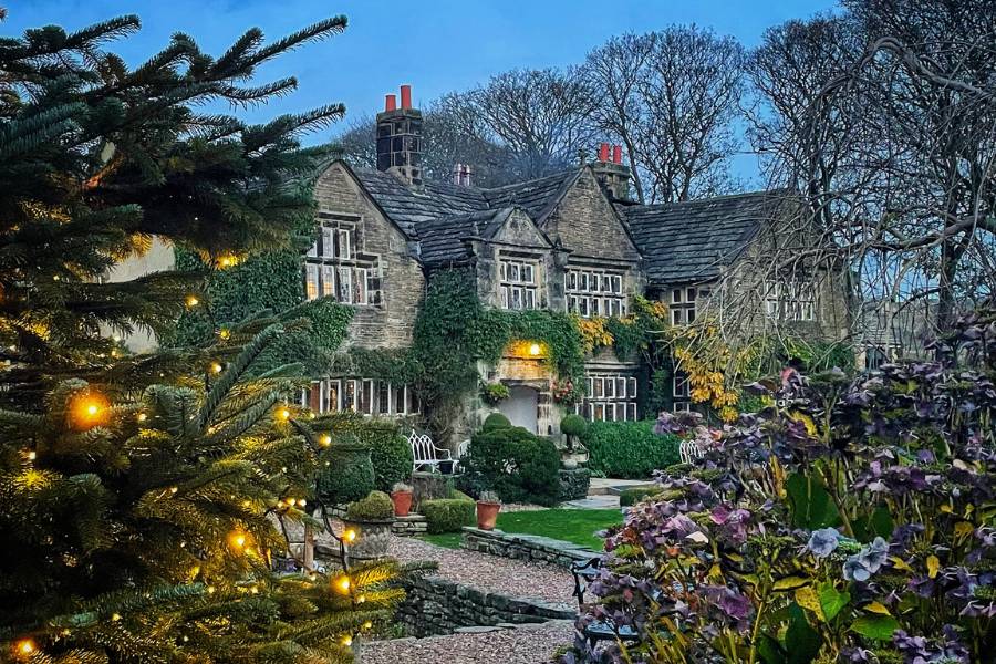 Holdsworth House At Christmas