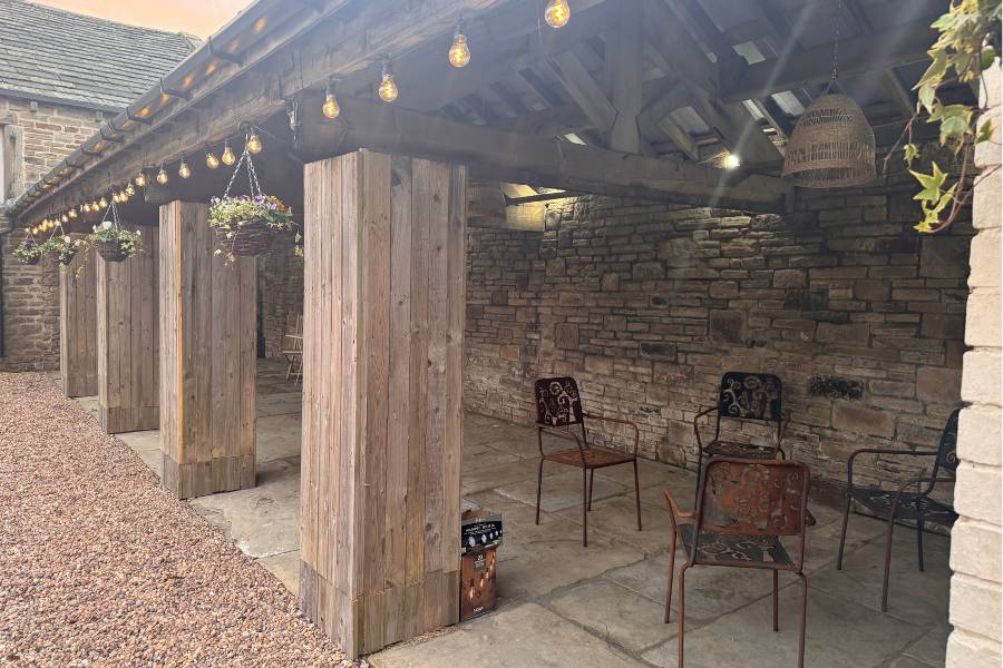 Our stable courtyard