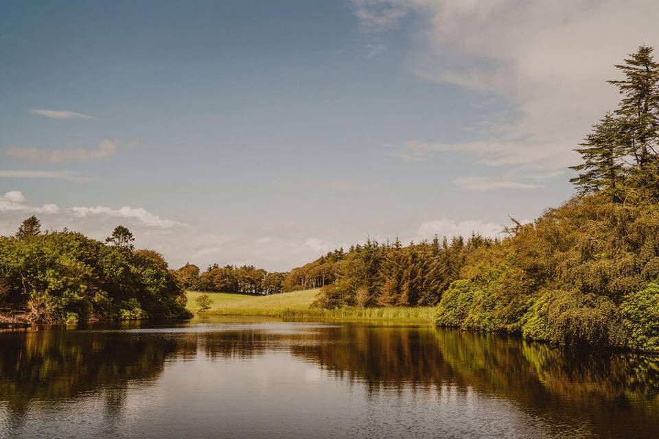 Two idyllic lochs on doorstep