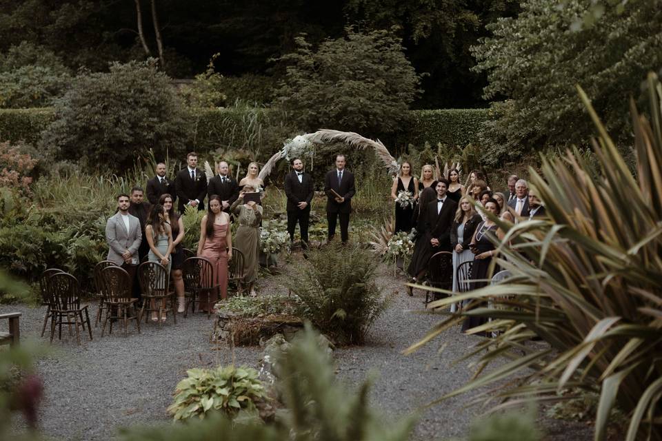 The Lily Pond ceremony