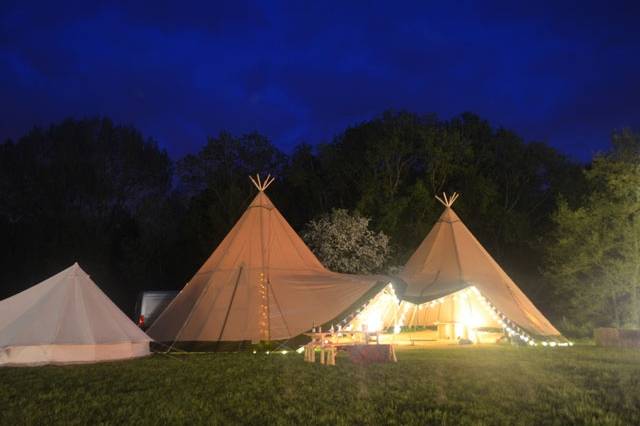 Tipi tents