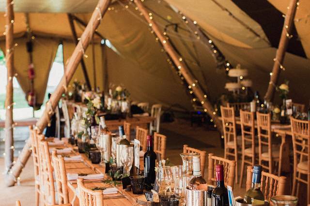 Rustic Tables and Chairs