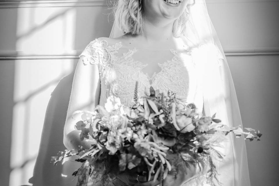 Portrait of the bride - Megan Guard Photography