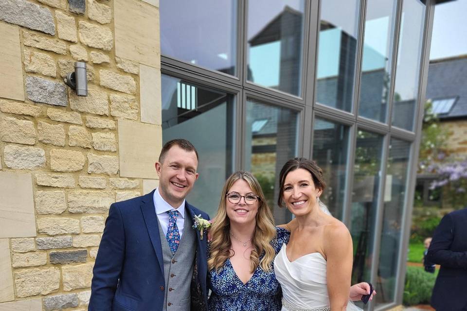 A gorgeous Bride and Groom