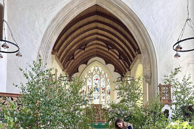 Church flowers