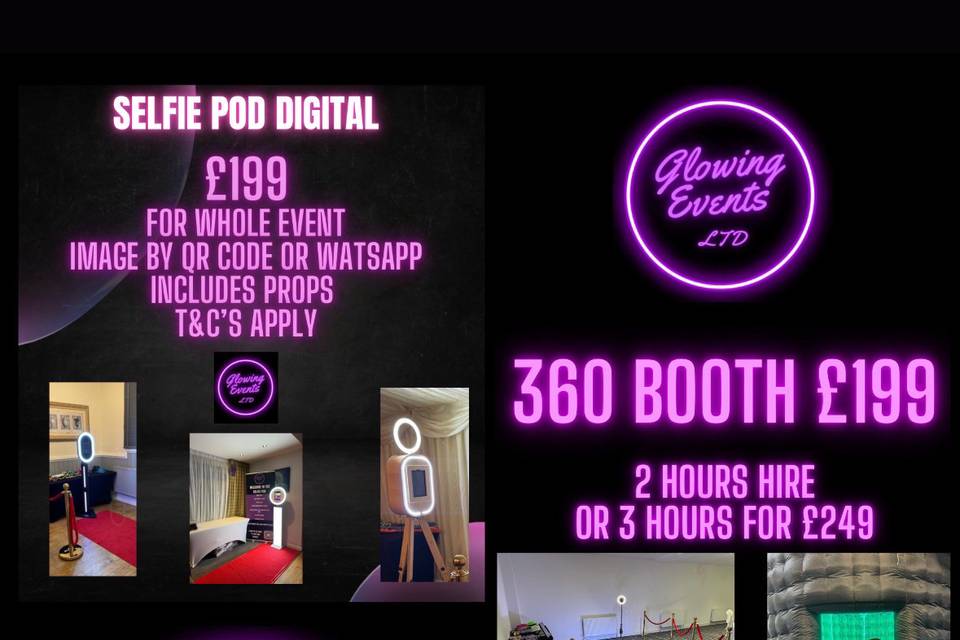 Selfie pod and 360