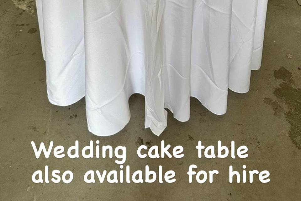 Cake table