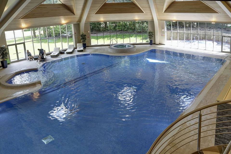 Pool from the first floor