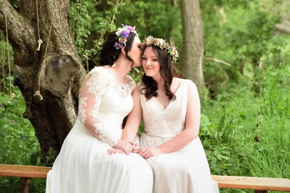 Woodland wedding