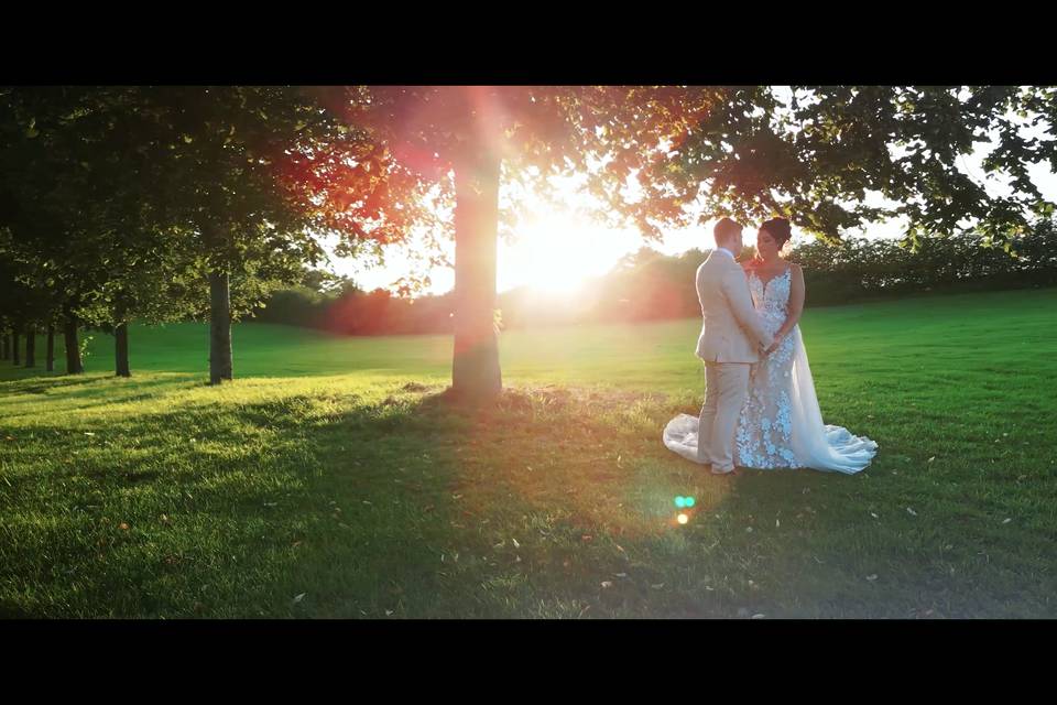 Capturing a sunset