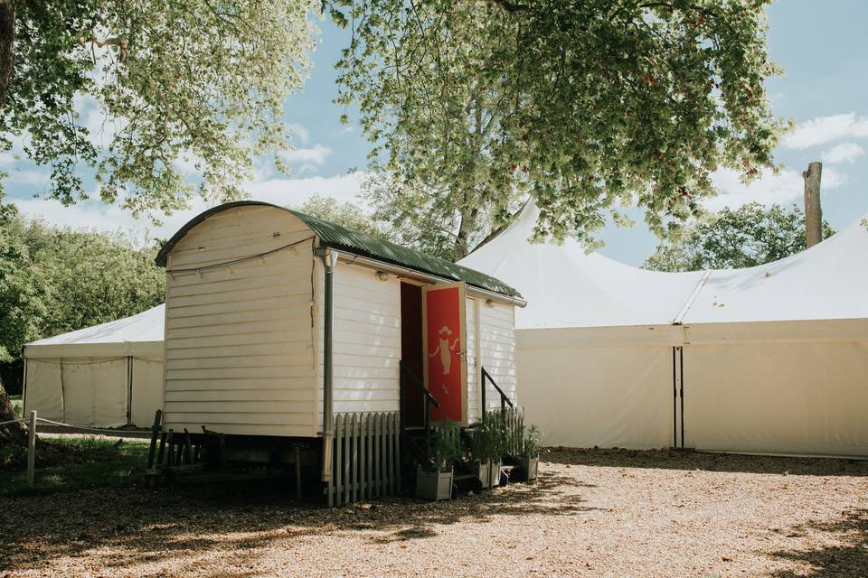 Shepherd's Hut Toilets