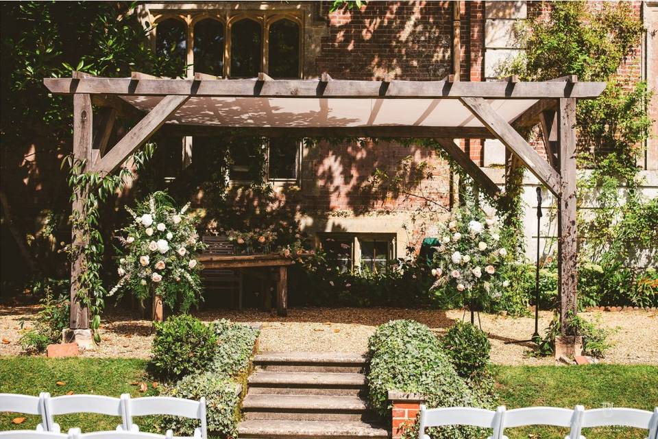 Rustic arbour