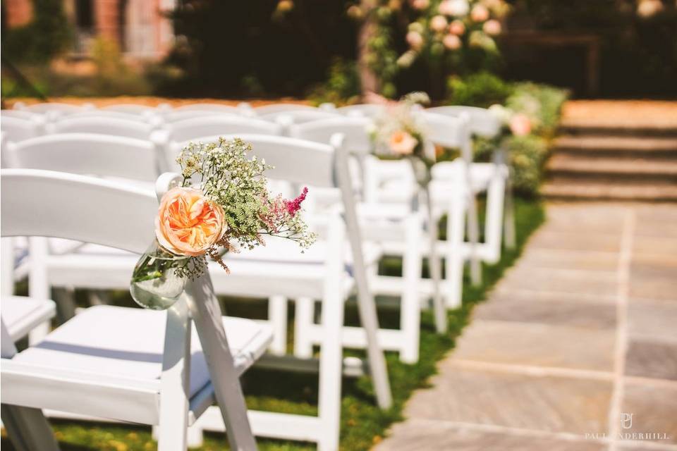 Ceremony aisle