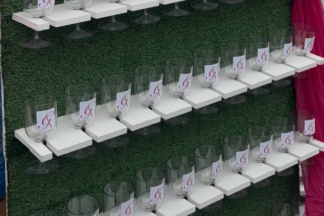Champagne Wall