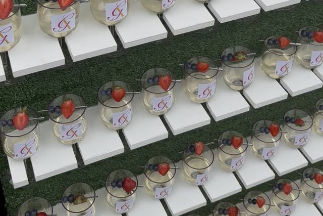 Champagne Wall