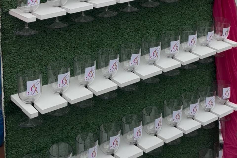 Champagne Wall