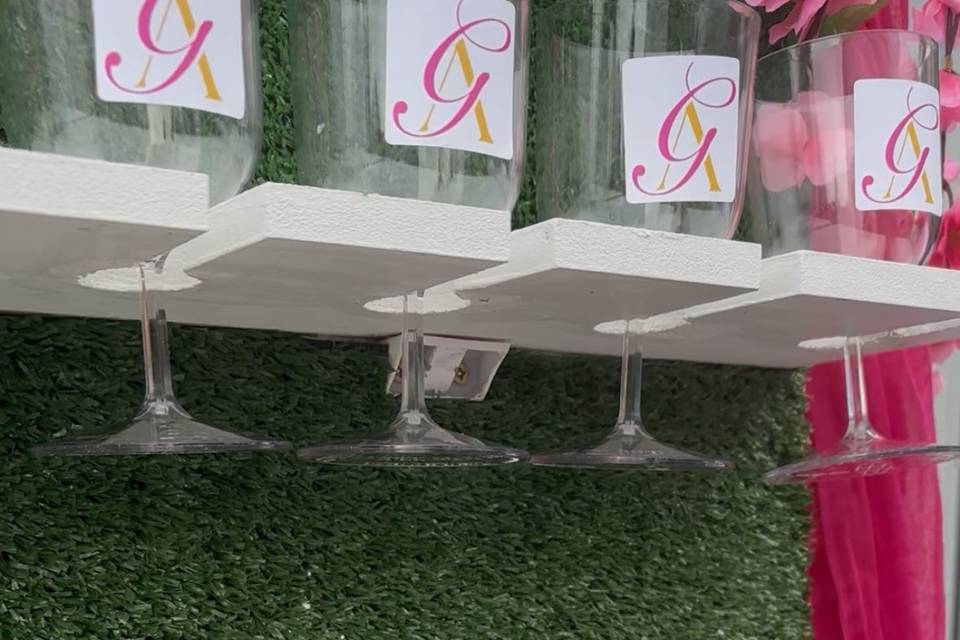 Champagne Wall