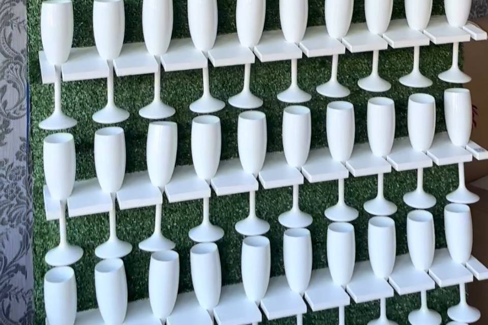 Champagne Wall