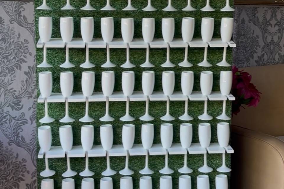 Champagne Wall