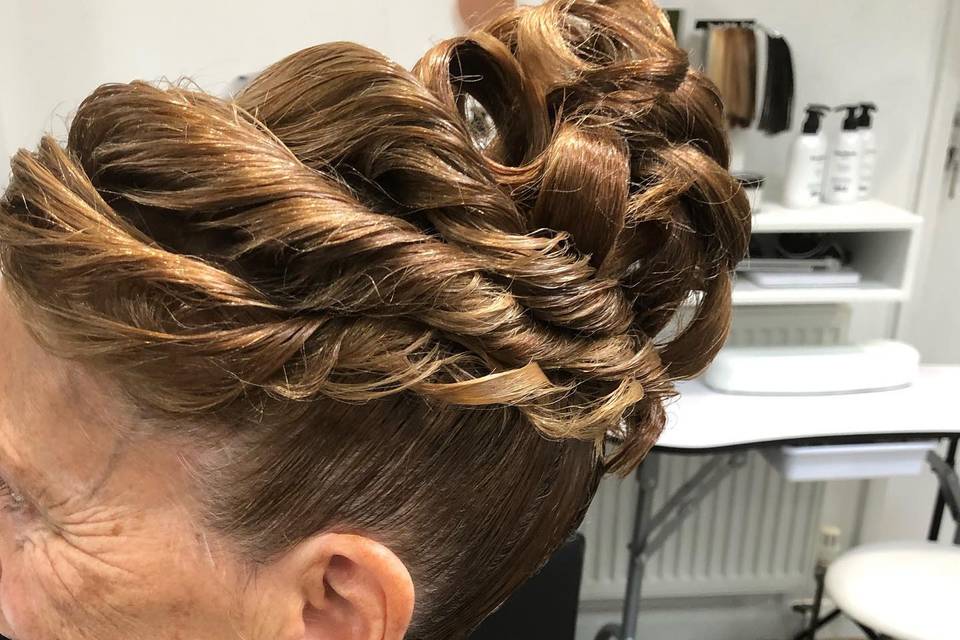 High bun