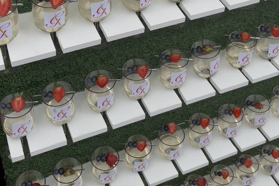 Champagne Wall
