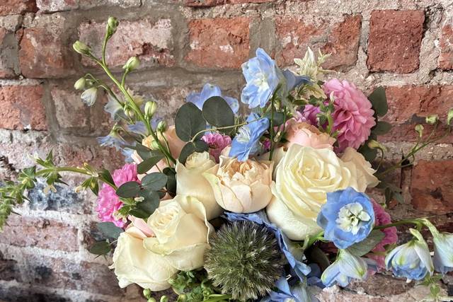 Pastel for bridesmaids
