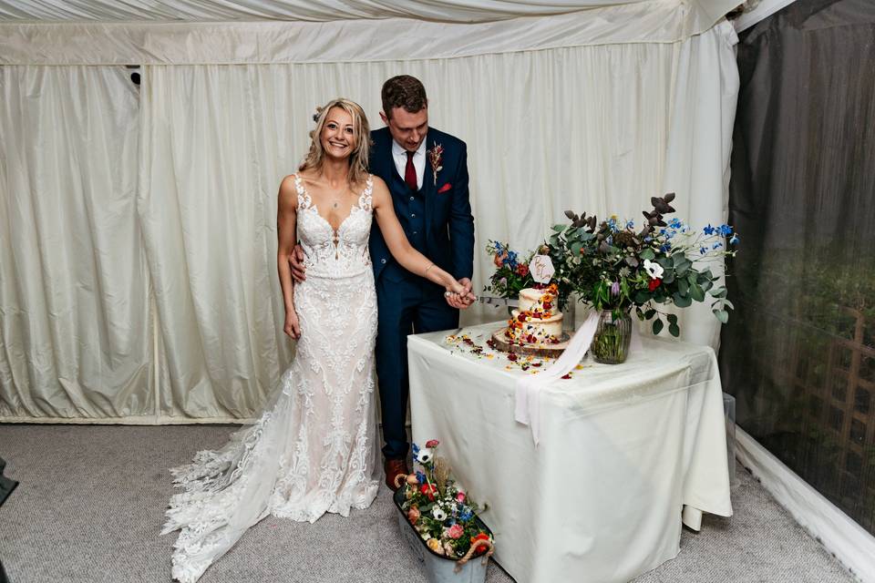 A whimsical country wedding
