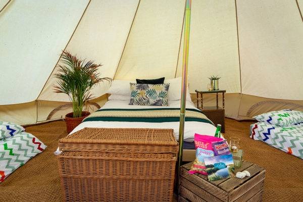 Glamping area