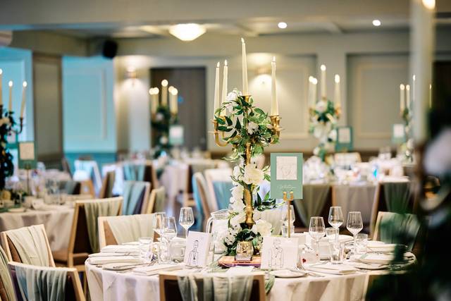 Wedding Breakfast Setup