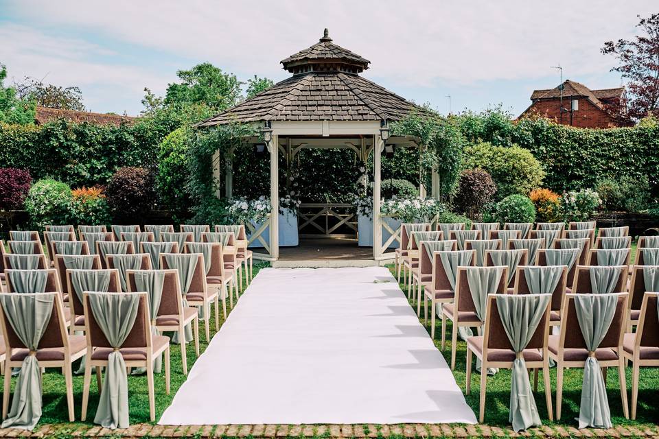 Outdoor Ceremony Setup