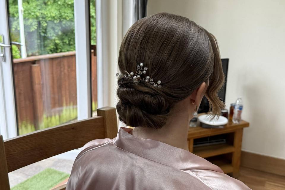 Low bun