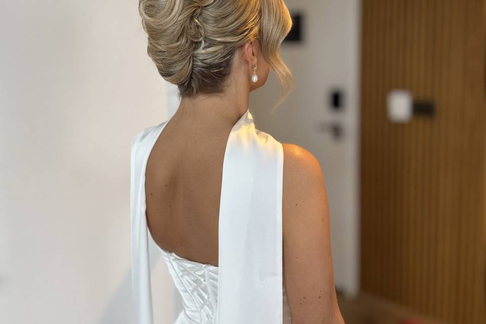 High updo