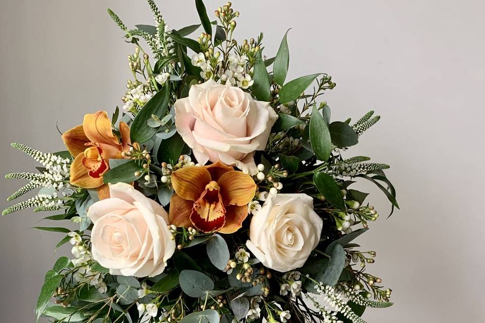 Rose and Orchid bouquet