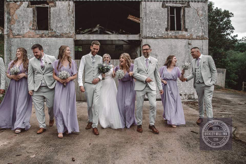 Devon Wedding photo at Bickley