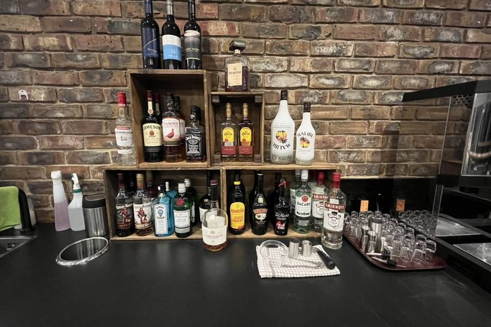 Bar setup