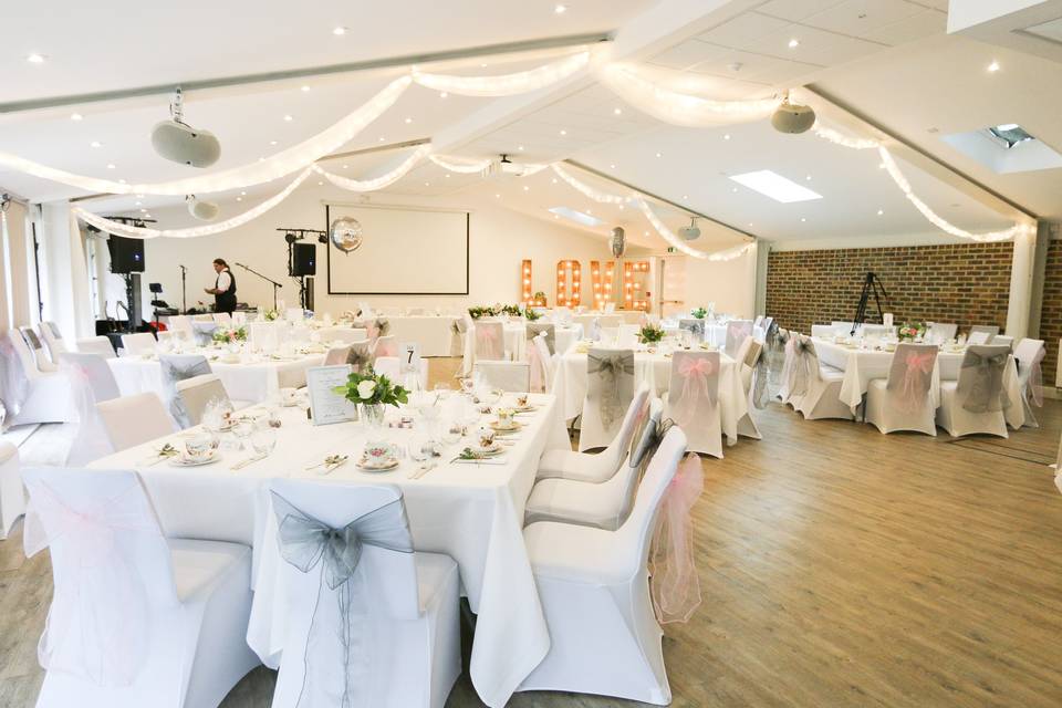 Wedding set up