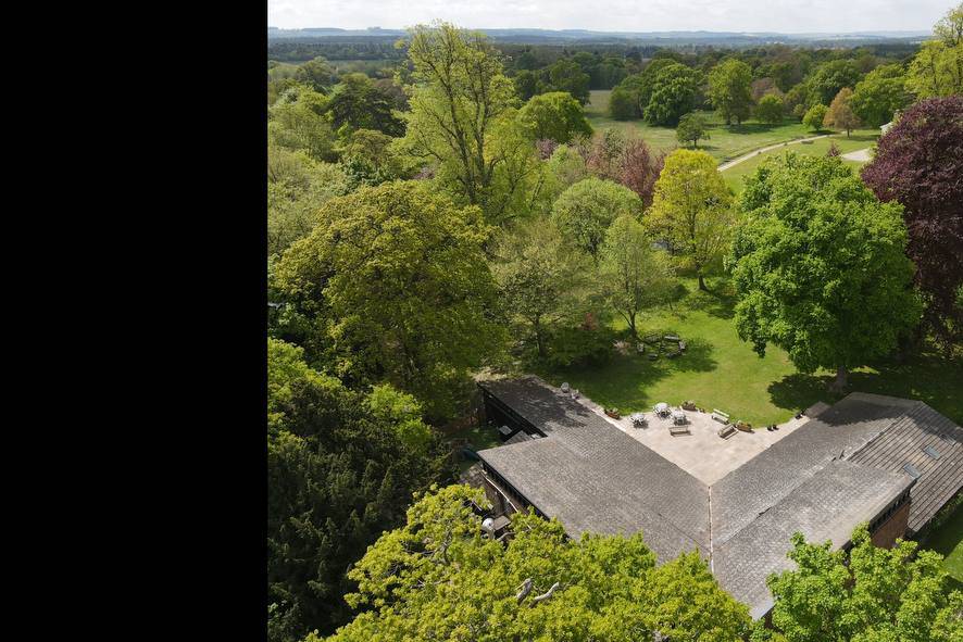 From above