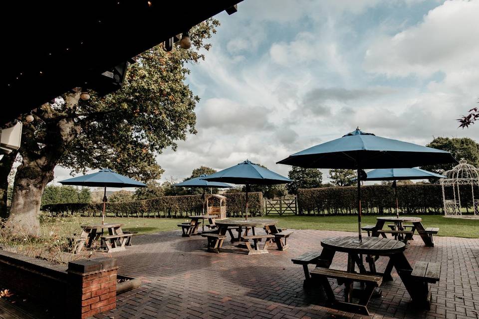 Rear Patio