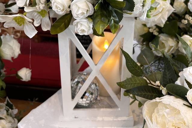 Lantern Floral Arrangement