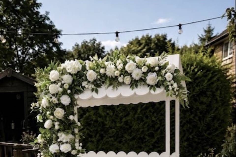 Floral Sweet Cart