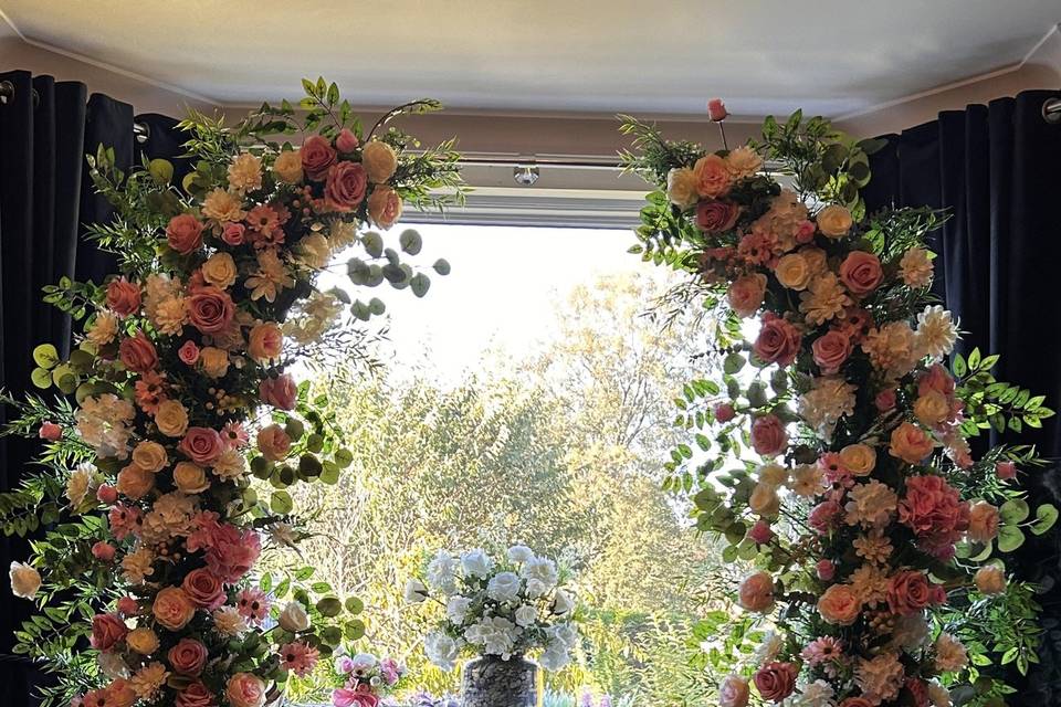 Luxury Full Floral WeddingArch