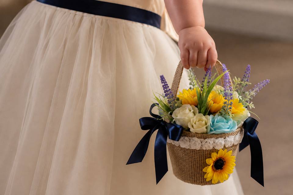 Flower Girl Mini Basket
