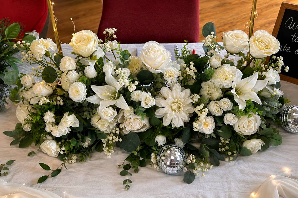 Top Table Floral Arrangement