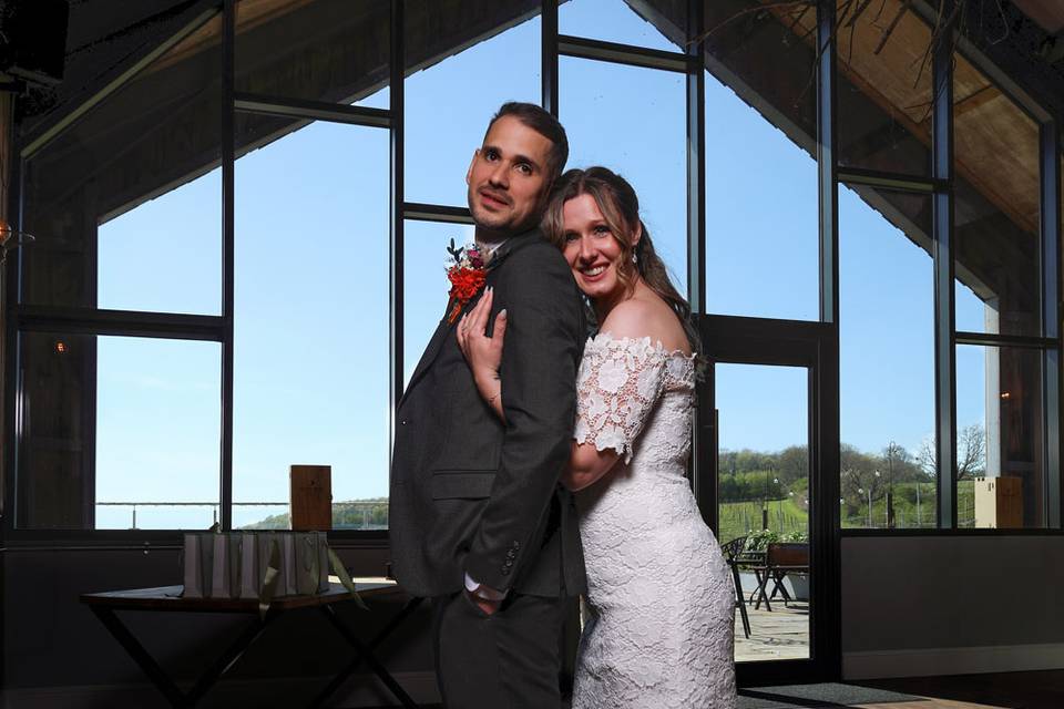 Little Wold Vineyard couple