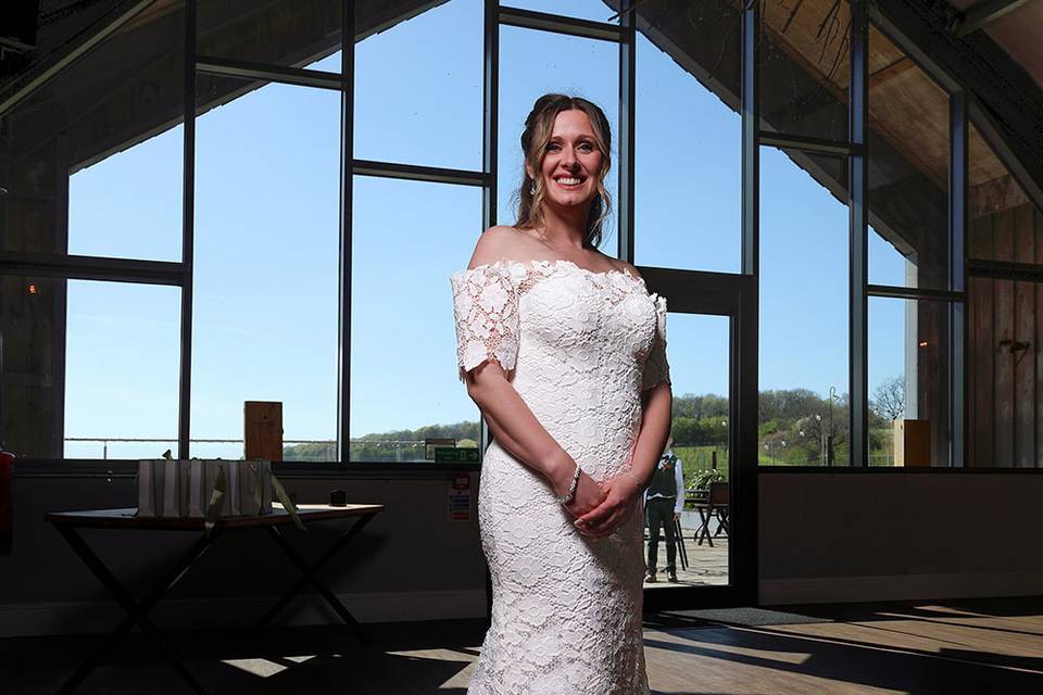 The bride - South Cave wedding
