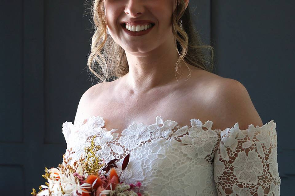 South Cave wedding bride